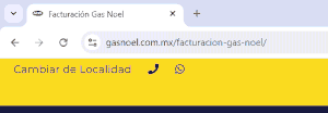 factura Gas Noel 
